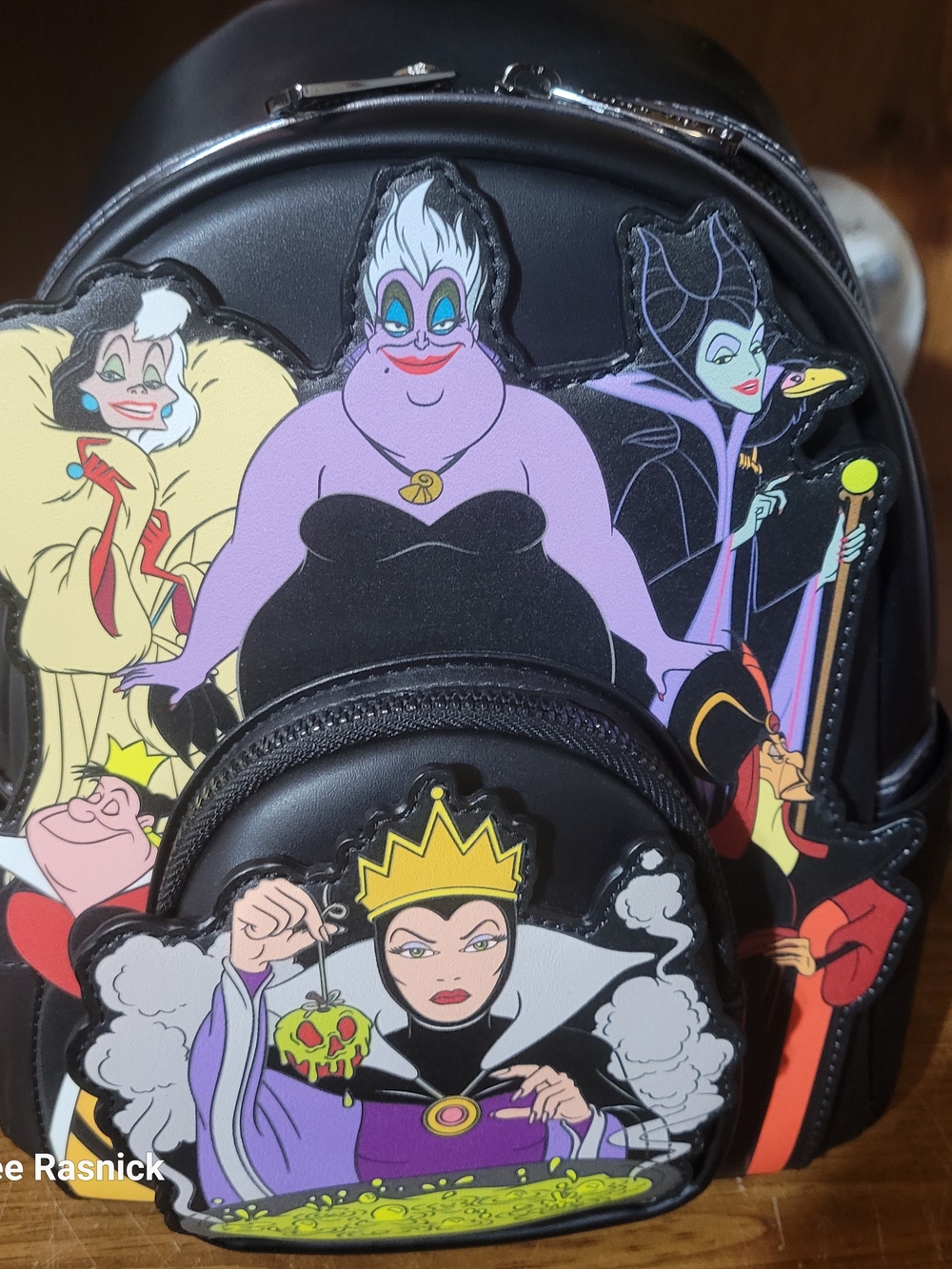 Loungefly Disney Parks Glow In The Dark Villians Mini Backpack. Nwt